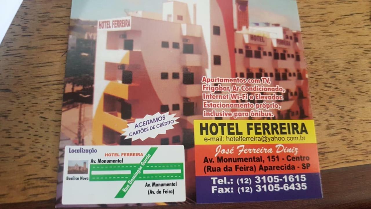 Hotel Ferreira Апаресида Екстериор снимка